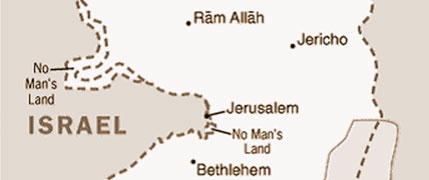 Mappa dei territori palestinesi